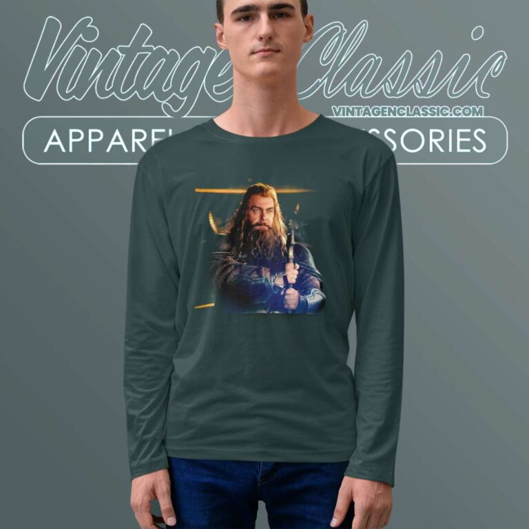 Marvel Actor Ray Stevenson Long Sleeve Tee Marvel Actor Ray Stevenson Long Sleeve Tee