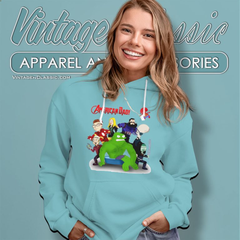 Marvel American Dad Hoodie Marvel American Dad Hoodie