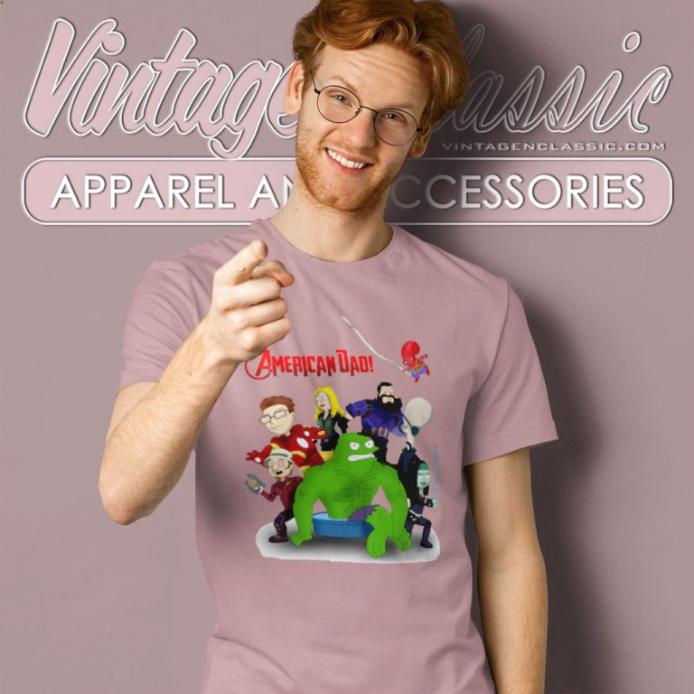 Marvel American Dad T Shirt Marvel American Dad T Shirt