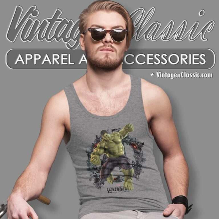 Marvel Avenger Hulk Tank Top Racerback Marvel Avenger Hulk Tank Top Racerback