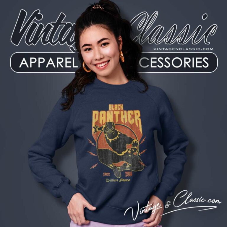 Marvel Black Panther Action Since 1966 Sweatshirt Marvel Black Panther Action Since 1966 Sweatshirt