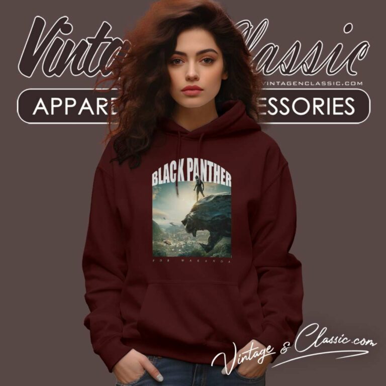 Marvel Black Panther For Wakanda Hoodie Marvel Black Panther For Wakanda Hoodie
