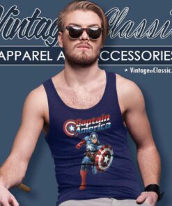 Marvel Captain America Running Tank Top Racerback