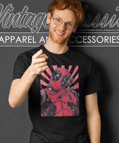 Marvel Deadpool Heart Shirt T Shirt