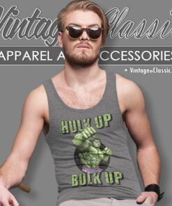 Marvel Hulk Shirt Hulk Up Bulk Up Tank Top Racerback