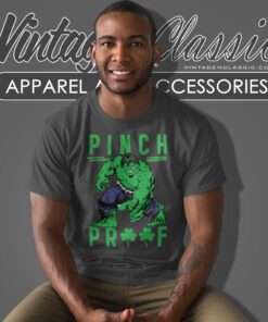 Marvel Hulk St Patricks Day Pinch Proof T Shirt