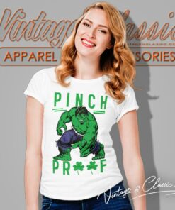 Marvel Hulk St Patricks Day Pinch Proof Women T Shirt