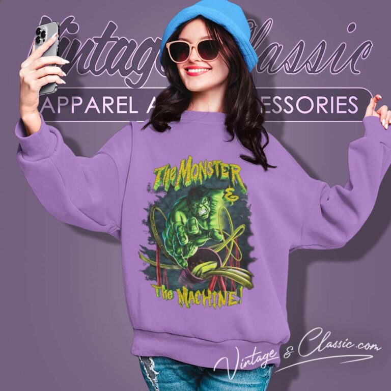 Marvel Hulk The Monster The Machine Sweatshirt Marvel Hulk The Monster The Machine Sweatshirt