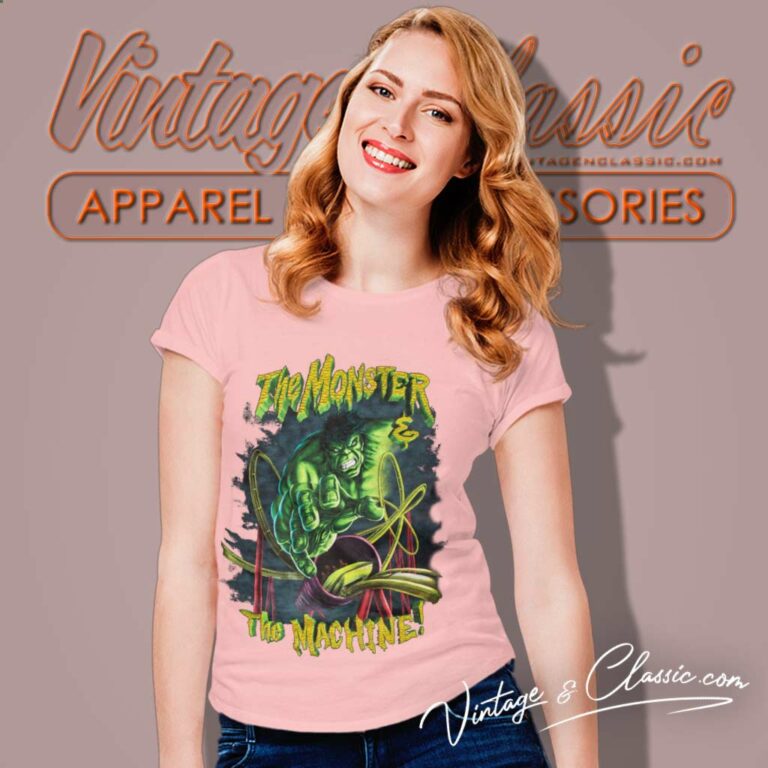 Marvel Hulk The Monster The Machine Women TShirt Marvel Hulk The Monster The Machine Women TShirt