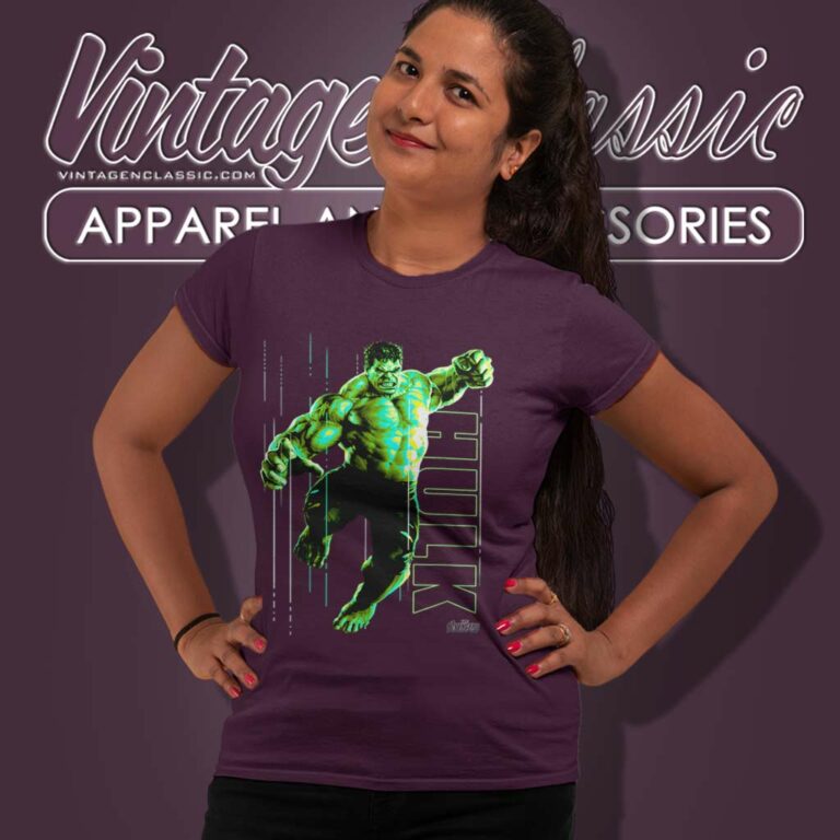 Marvel Infinity War Hulk Jump Women TShirt Marvel Infinity War Hulk Jump Women TShirt