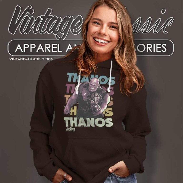 Marvel Infinity War Thanos Hoodie Marvel Infinity War Thanos Hoodie