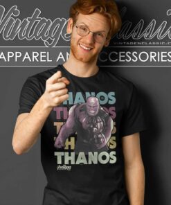 Marvel Infinity War Thanos T Shirt