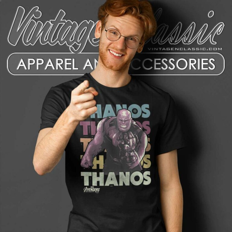 Marvel Infinity War Thanos T Shirt Marvel Infinity War Thanos T Shirt