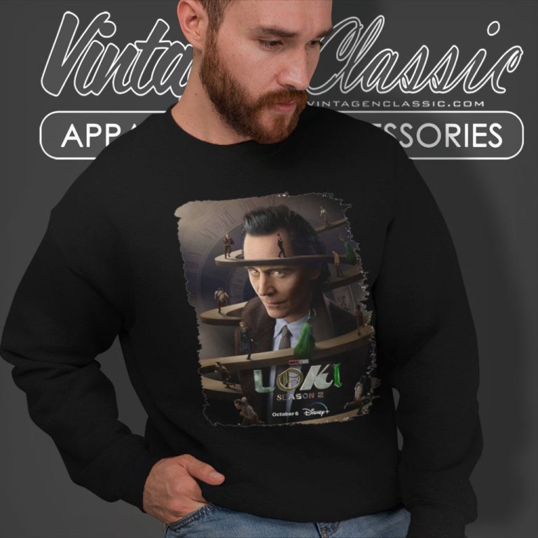 Marvel Loki Laufeyson Poster Sweatshirt Marvel Loki Laufeyson Poster Sweatshirt