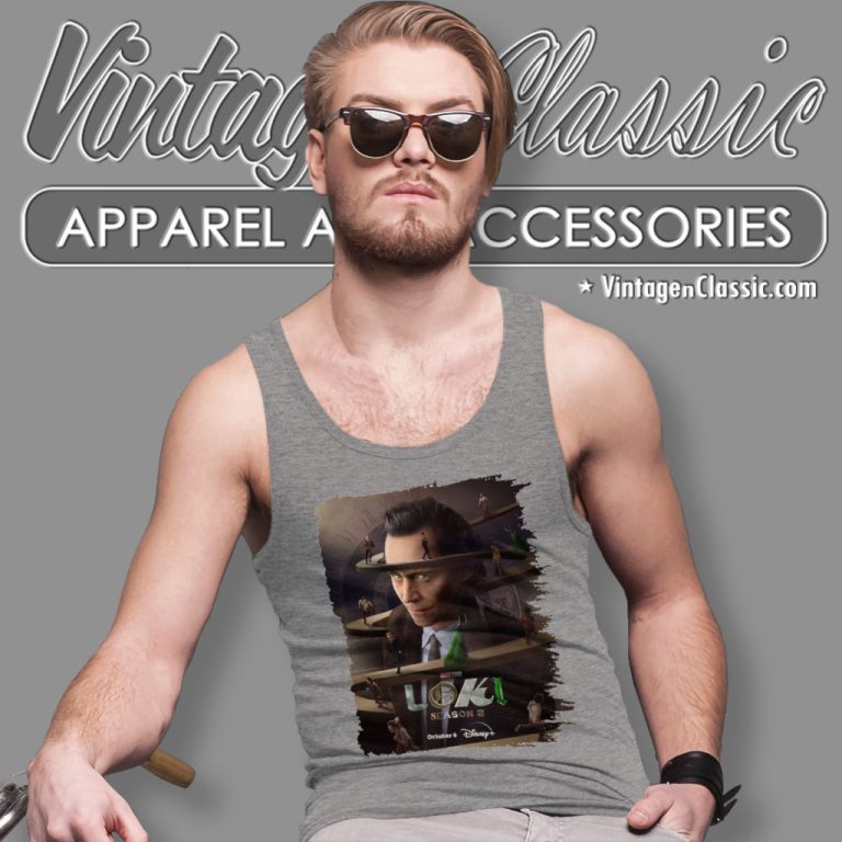 Marvel Loki Laufeyson Poster Tank Top Racerback Marvel Loki Laufeyson Poster Tank Top Racerback
