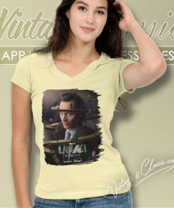 Marvel Loki Laufeyson Poster V Neck TShirt