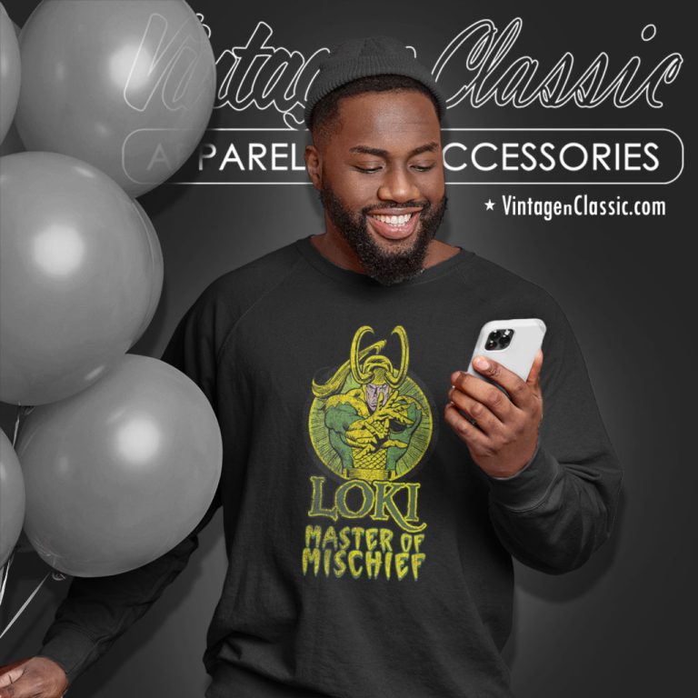 Marvel Loki Master Of Mischief Sweatshirt Marvel Loki Master Of Mischief Sweatshirt