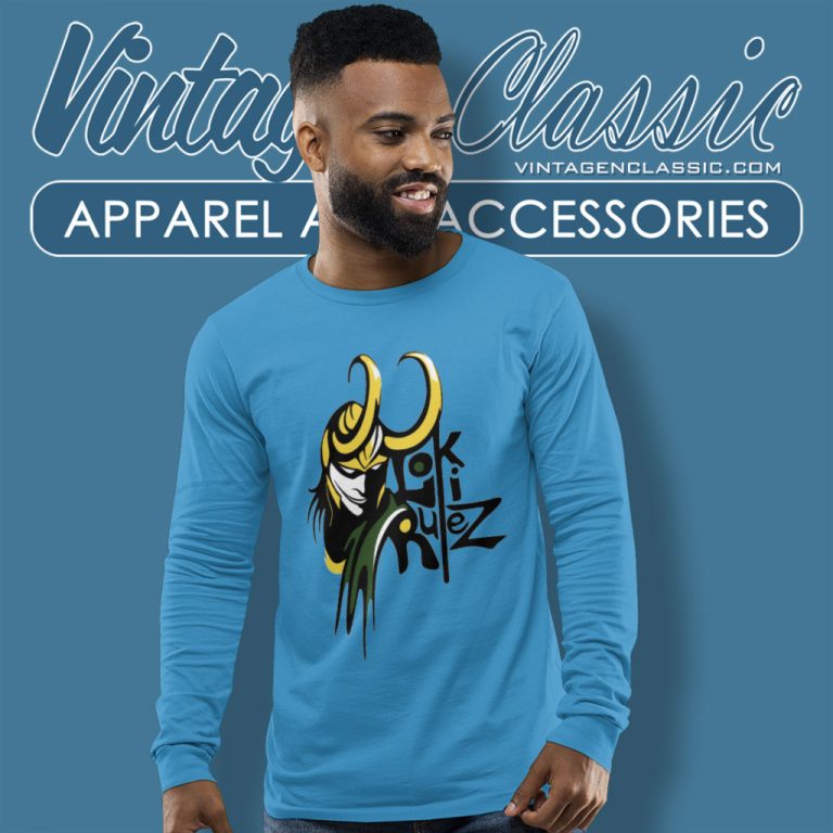 Marvel Loki Ruez Long Sleeve Tee Marvel Loki Ruez Long Sleeve Tee