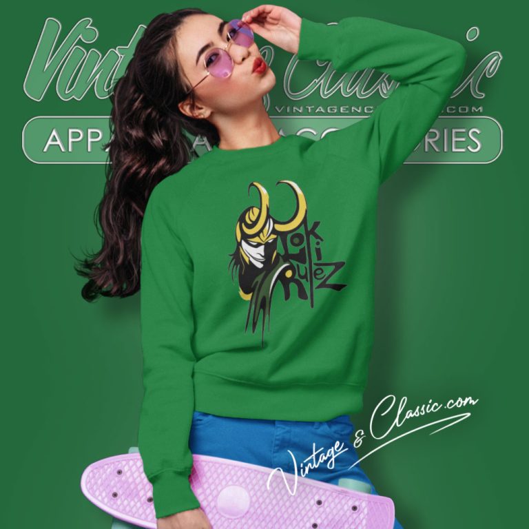 Marvel Loki Ruez Sweatshirt Marvel Loki Ruez Sweatshirt