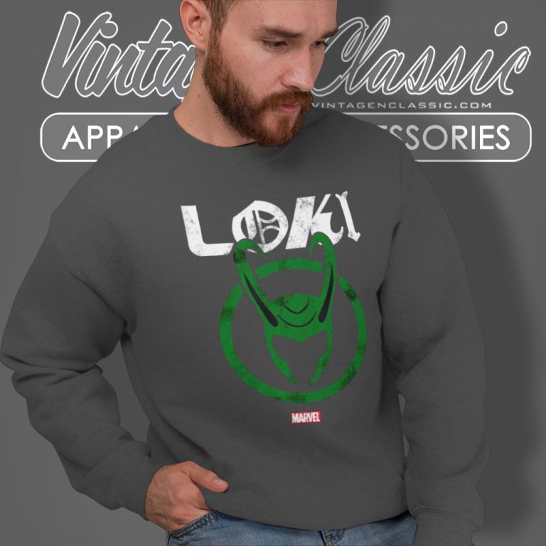 Marvel Loki Season 2 Logo Sweatshirt Marvel Loki Season 2 Logo Sweatshirt
