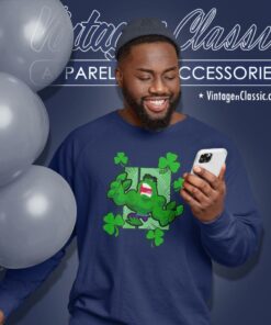 Marvel Mad Clover Hulk Happy St Paddys Day Sweatshirt