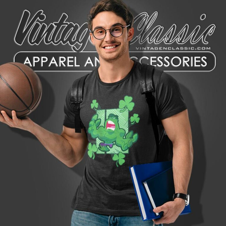 Marvel Mad Clover Hulk Happy St Paddys Day T Shirt Marvel Mad Clover Hulk Happy St Paddys Day T Shirt