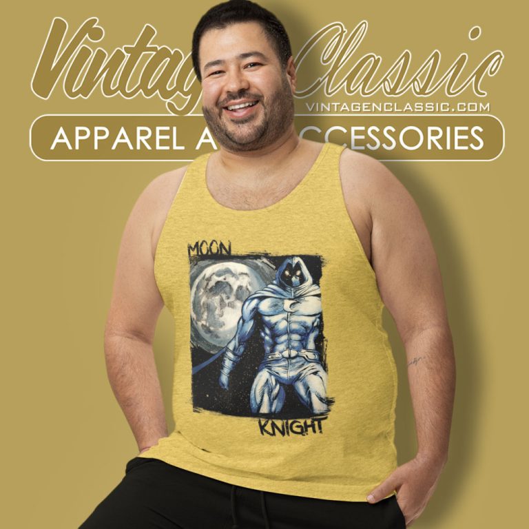 Marvel Marc Spector Moon Knight Hero Graphic Tank Top Racerback Marvel Marc Spector Moon Knight Hero Graphic Tank Top Racerback