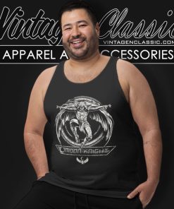 Marvel Moon Knight Shirt Action Jump Logo 5 Marvel Moon Knight Action Jump Logo Tank Top Racerback