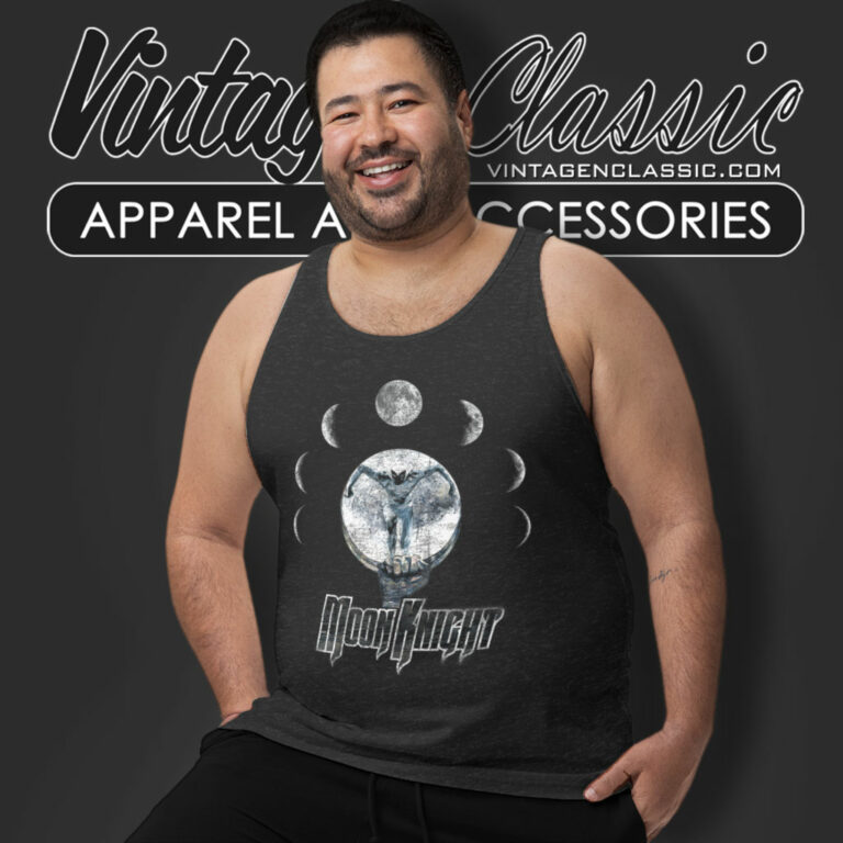 Marvel Moon Knight Epic Moon Tank Top Racerback Marvel Moon Knight Epic Moon Tank Top Racerback