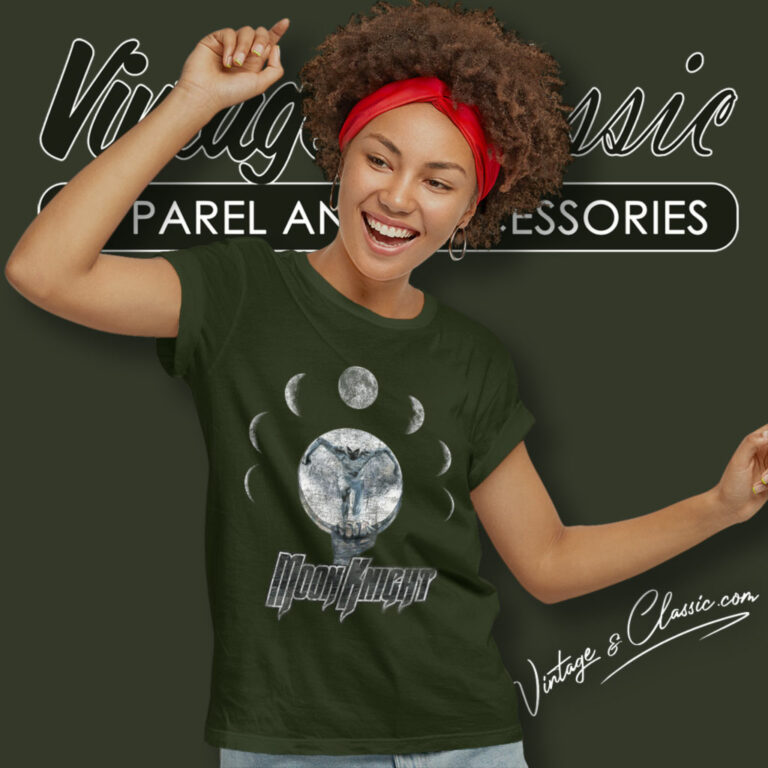 Marvel Moon Knight Epic Moon Women T Shirt Marvel Moon Knight Epic Moon Women T Shirt