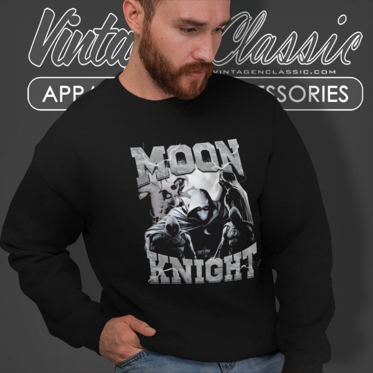 Marvel Moon Knight Graphic Sweatshirt Marvel Moon Knight Graphic Sweatshirt