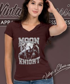 Marvel Moon Knight Graphic V Neck TShirt