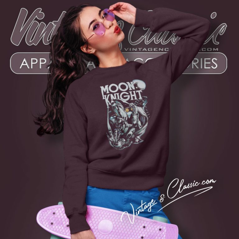 Marvel Moon Knight Portrait Sweatshirt Marvel Moon Knight Portrait Sweatshirt