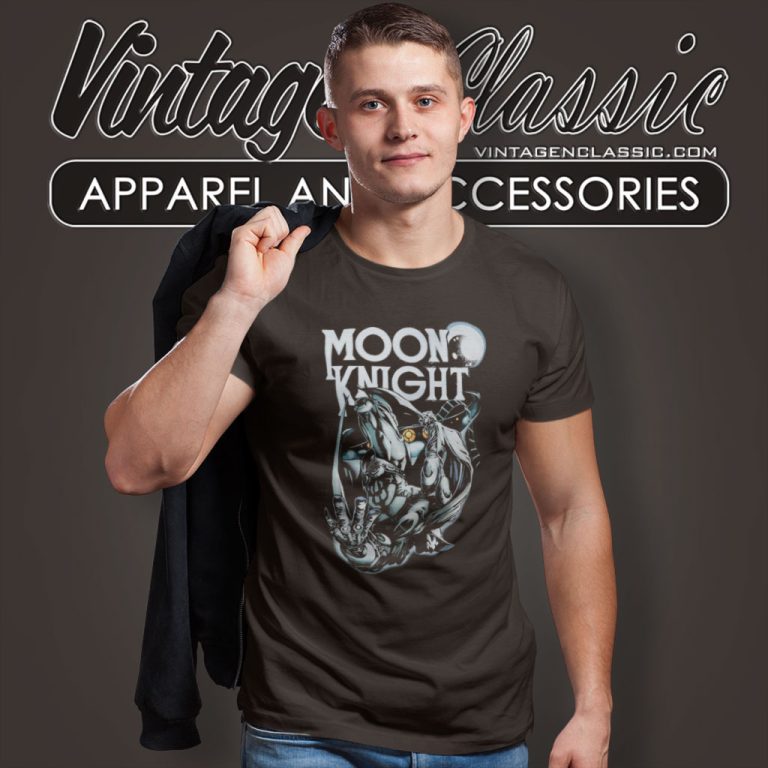 Marvel Moon Knight Portrait T Shirt Marvel Moon Knight Portrait T Shirt