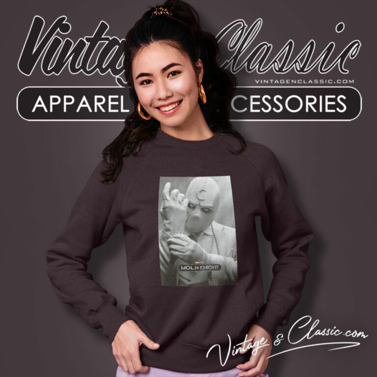 Marvel Moon Knight Shirt Mr Knight Teaser Poster Sweatshirt Marvel Moon Knight Shirt Mr Knight Teaser Poster Sweatshirt