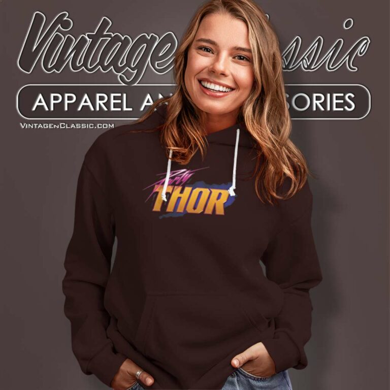 Marvel Party Thor Logo Hoodie Marvel Party Thor Logo Hoodie