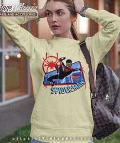 Marvel Spider Man Into The Spider Verse Sweatshirt