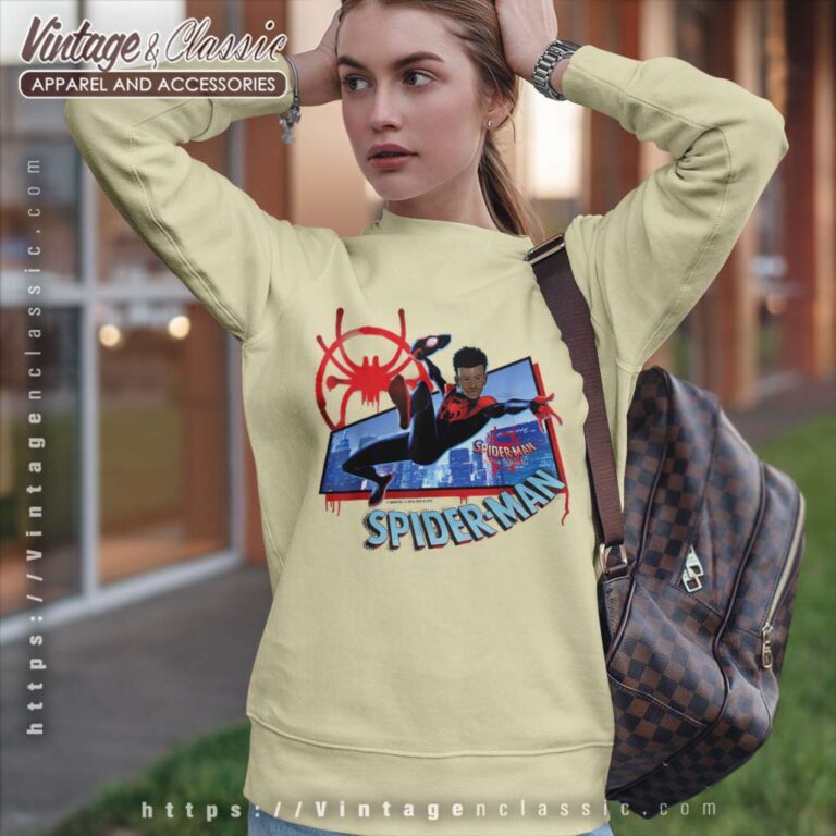 Marvel Spider Man Into The Spider Verse Sweatshirt Marvel Spider Man Into The Spider Verse Sweatshirt