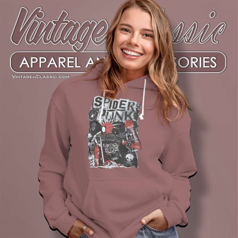 Marvel Spider Man Shirt Spider Punk Hoodie Marvel Spider Man Shirt Spider Punk Hoodie
