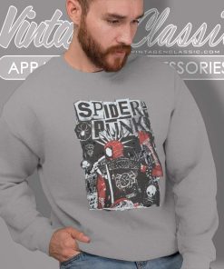 Marvel Spider Man Shirt Spider Punk Sweatshirt