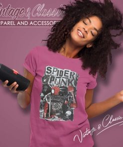 Marvel Spider Man Shirt Spider Punk Women TShirt