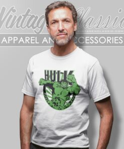 Marvel St Patricks Day Hulk Running Shamrock T Shirt