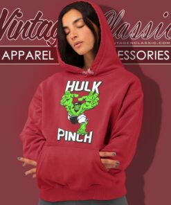 Marvel St Patricks Day Pinching Hulk Hoodie