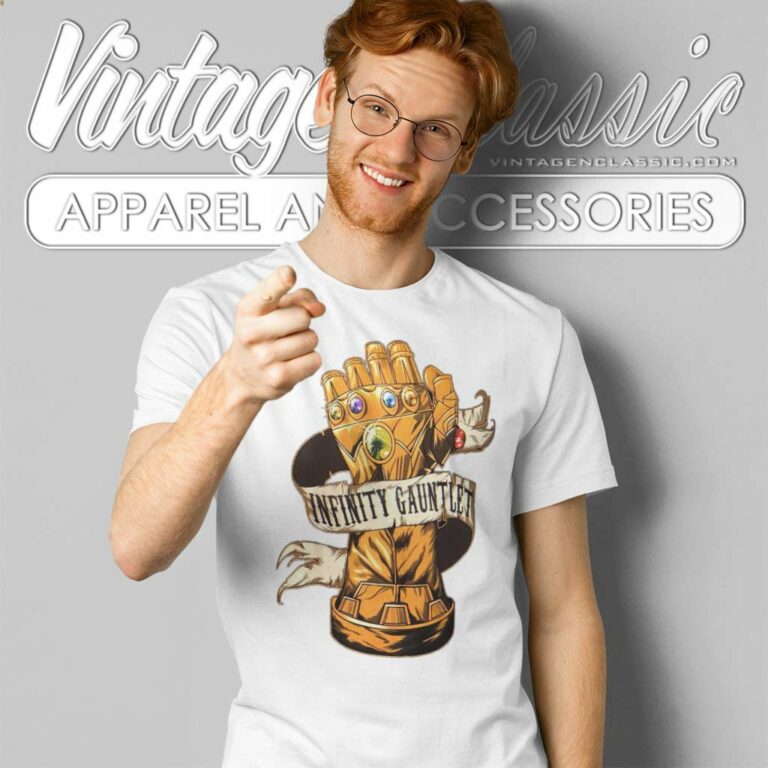 Marvel Thanos Infinity Gauntlet T Shirt Marvel Thanos Infinity Gauntlet T Shirt