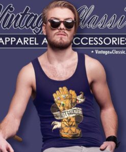 Marvel Thanos Infinity Gauntlet Tank Top Racerback
