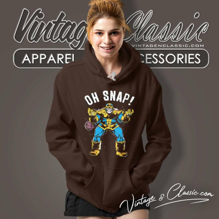 Marvel Thanos Oh Snap Hoodie Marvel Thanos Oh Snap Hoodie