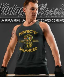 Marvel Thanos Perfectly Balanced Tank Top Racerback