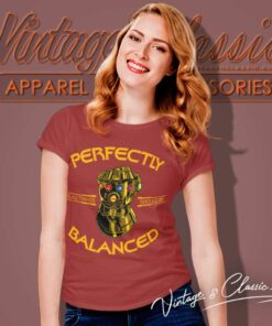 Marvel Thanos Perfectly Balanced Women TShirt
