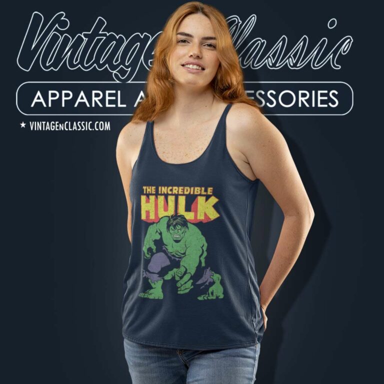 Marvel The Incredible Hulk Tank Top Racerback Marvel The Incredible Hulk Tank Top Racerback