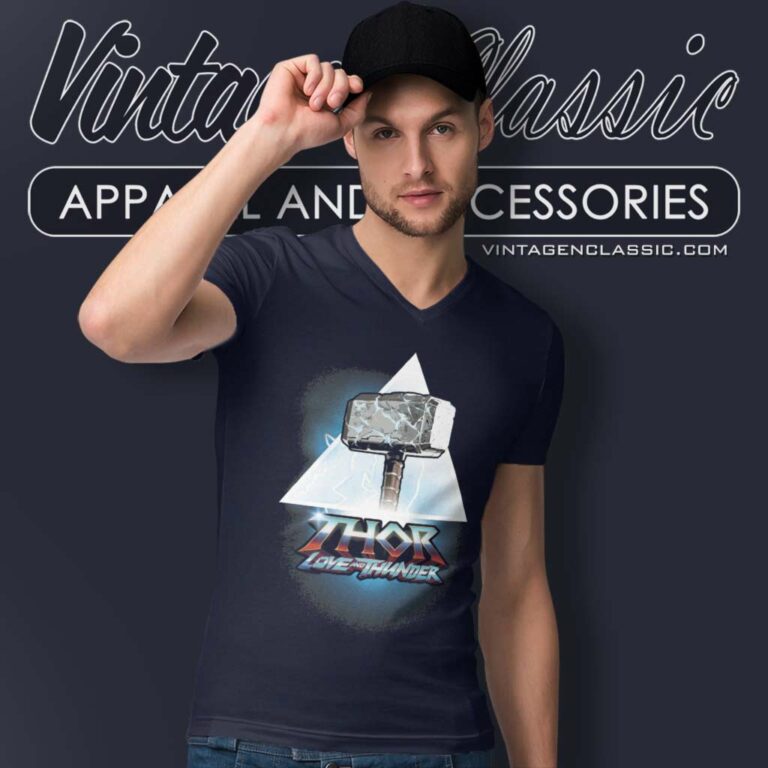Marvel Thor Love And Thunder V Neck TShirt Marvel Thor Love And Thunder V Neck TShirt